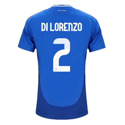 Fotballdrakt Herre Italia Giovanni Di Lorenzo #2 Hjemmedrakt EM 2024 Kortermet